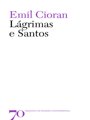 cover image of Lágrimas e Santos